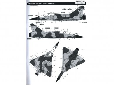 KINETIC - Mirage 2000D with dual GBU-12/22, 1/48, 48120 11