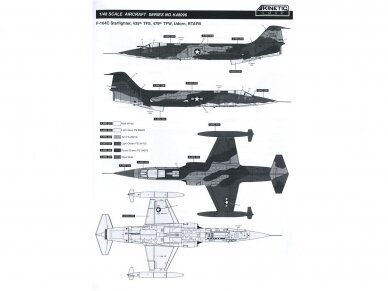 KINETIC - F-104A/C USAF Starfighter, 1/48, 48096 6