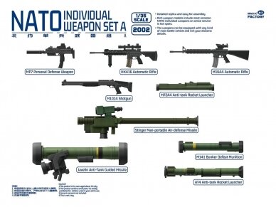 Magic Factory - NATO Individual Weapon Set A, 1/35, 2002