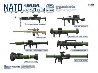 Magic Factory - NATO Individual Weapon Set B, 1/35, 2003