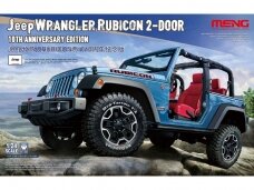 Meng Models - Jeep Wrangler Rubicon 2-Door, 1/24, CS-003
