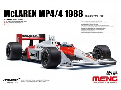 Meng Model - McLaren MP4/4 1988, 1/12, RS-004