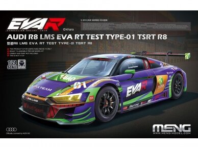 Meng Model - Audi R8 LMS EVA RT TEST TYPE-01 TSRT R8, 1/24, CS-008