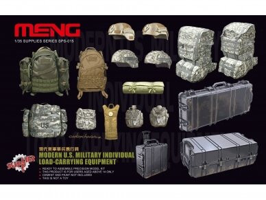 Meng Model - Modern U.S. Military Individual Load-Carrying Equipment, 1/35, SPS-015