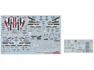 Meng Model - Boeing F/A-18F Super Hornet, 1/48, LS-016 8