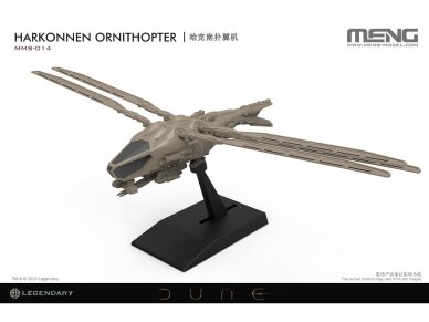 Meng Model - Dune Harkonnen Ornithopter (Sparnų plotis 173 mm ir ilgis 88 mm), MMS-014 1