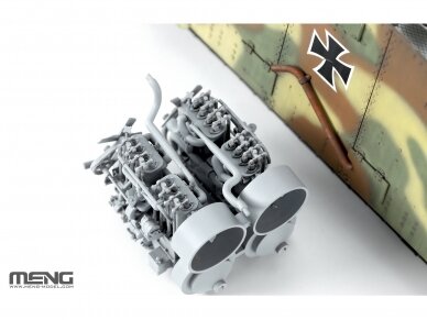 Meng Model - German A7V Tank (Krupp) & Engine, 1/35, TS-017S 8