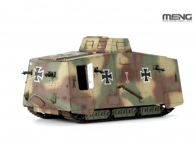 Meng Model - German A7V Tank (Krupp) & Engine, 1/35, TS-017S 3