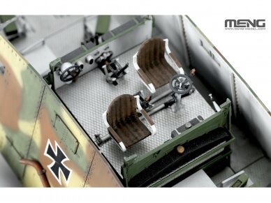 Meng Model - German A7V Tank (Krupp) & Engine, 1/35, TS-017S 6