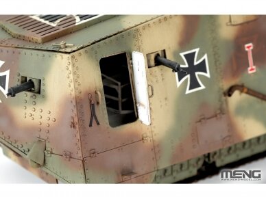 Meng Model - German A7V Tank (Krupp) & Engine, 1/35, TS-017S 4