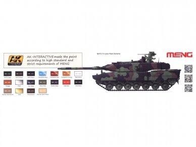 Meng Model - German Main Battle Tank Leopard 2 A7+, 1/35, TS-042 9