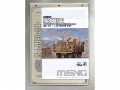 Meng Model - British Mastiff 2 6x6 Wheeled Protected Patrol Vehicle (Cougar MRAP), 1/35, SS-012 22