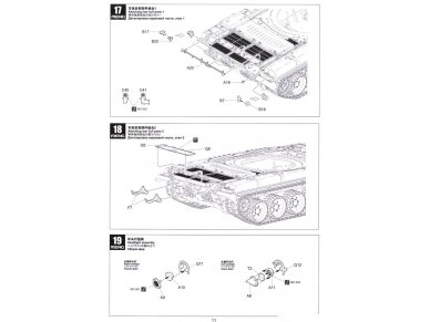 Meng Model - Russian Main Battle Tank T-72B3, 1/35, TS-028 19