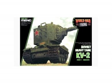 Meng Model - World War Toons - SOVIET HEAVY TANK KV-2, WWT-004