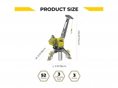 Metal Time - Konstruktorius Mighty Machine (mechaninis), MT055 1