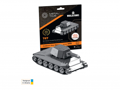 Metal Time - Konstruktorius T67, 1/72, WoT, World of Tanks, MT066