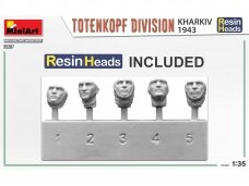 Miniart - Totenkopf Division Kharkiv 1943 - Resin Heads, 1/35, 35397