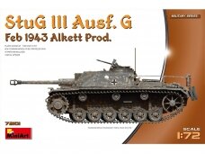 Miniart - Sturmgeschütz StuG III Ausf. G Feb 1943 Alkett Prod., 1/72, 72101
