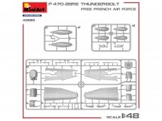 Miniart - Republic P-47D-28RE Thunderbolt 'Free French Air Force', 1/48, 48015