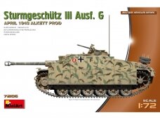 Miniart - Sturmgeschütz StuG III Ausf. G April 1943 Alkett Prod., 1/72, 72106