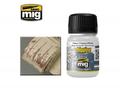 AMMO MIG - Sendinimo priemonė HEAVY CHIPPING EFFECTS, 35ml, 2011