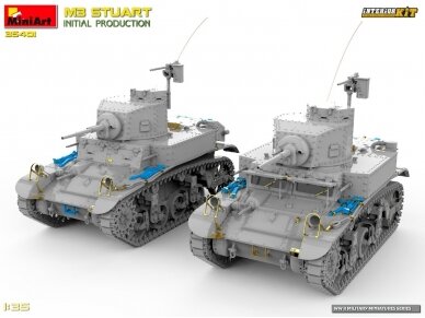 Miniart - M3 Stuart (Initial Production) Interior Kit, 1/35, 35401 1