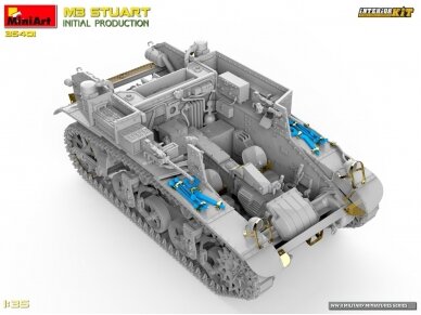 Miniart - M3 Stuart (Initial Production) Interior Kit, 1/35, 35401 6