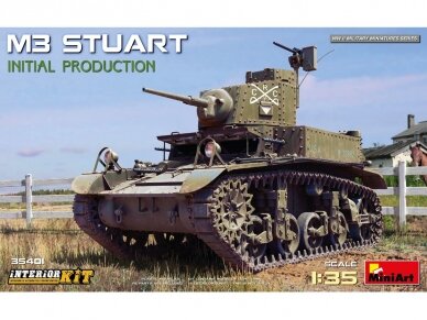 Miniart - M3 Stuart (Initial Production) Interior Kit, 1/35, 35401