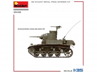 Miniart - M3 Stuart (Initial Production) Interior Kit, 1/35, 35401 27