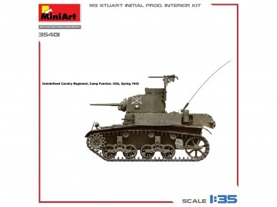 Miniart - M3 Stuart (Initial Production) Interior Kit, 1/35, 35401 29
