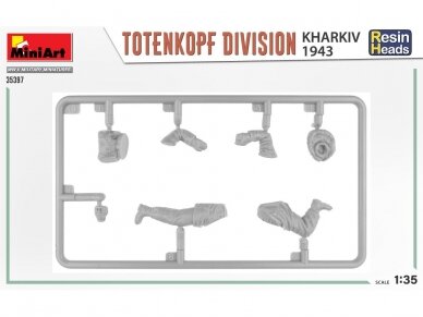 Miniart - Totenkopf Division Kharkiv 1943 - Resin Heads, 1/35, 35397 3