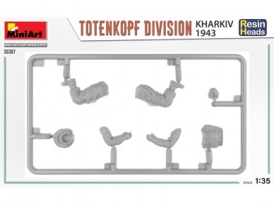 Miniart - Totenkopf Division Kharkiv 1943 - Resin Heads, 1/35, 35397 4