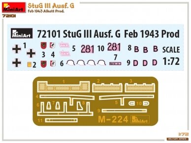 Miniart - Sturmgeschütz StuG III Ausf. G Feb 1943 Alkett Prod., 1/72, 72101 19