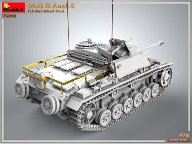 Miniart - Sturmgeschütz StuG III Ausf. G Feb 1943 Alkett Prod., 1/72, 72101 2