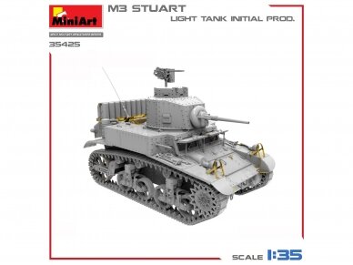 Miniart - M3 Stuart Light Tank. Initial Prod., 1/35, 35425 2