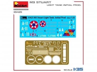 Miniart - M3 Stuart Light Tank. Initial Prod., 1/35, 35425 12