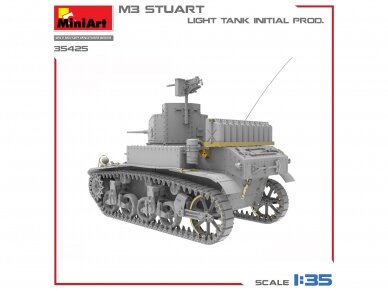 Miniart - M3 Stuart Light Tank. Initial Prod., 1/35, 35425 3