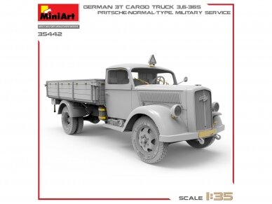 Miniart - German Opel Blitz 3t Cargo Truck 3,6-36S. Pritsche-Normal-Type Military Service, 1/35, 35442 2