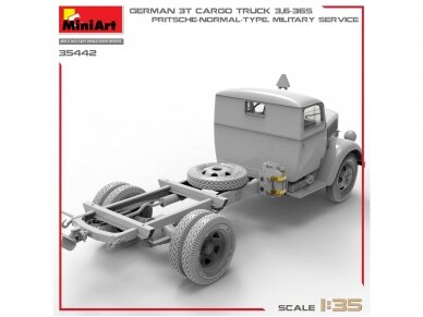 Miniart - German Opel Blitz 3t Cargo Truck 3,6-36S. Pritsche-Normal-Type Military Service, 1/35, 35442 9