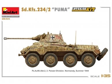 Miniart - Sd.Kfz.234/2 PUMA Interior Kit, 1/35, 35414 57