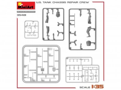 Miniart - U.S.Tank Chassis Repair Crew, 1/35, 35481 1