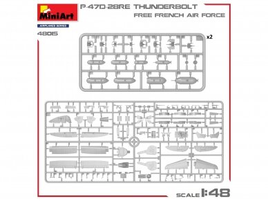 Miniart - Republic P-47D-28RE Thunderbolt 'Free French Air Force', 1/48, 48015 2