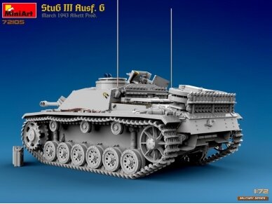 Miniart - Sturmgeschütz StuG III Ausf. G March 1943 Alkett Prod., 1/72, 72105 8