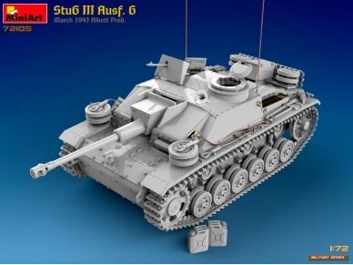 Miniart - Sturmgeschütz StuG III Ausf. G March 1943 Alkett Prod., 1/72, 72105 2