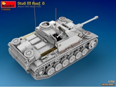 Miniart - Sturmgeschütz StuG III Ausf. G March 1943 Alkett Prod., 1/72, 72105 4