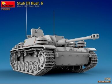 Miniart - Sturmgeschütz StuG III Ausf. G March 1943 Alkett Prod., 1/72, 72105 6