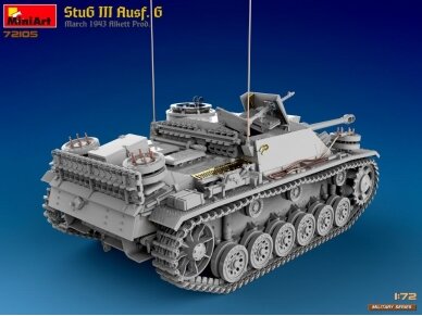 Miniart - Sturmgeschütz StuG III Ausf. G March 1943 Alkett Prod., 1/72, 72105 7