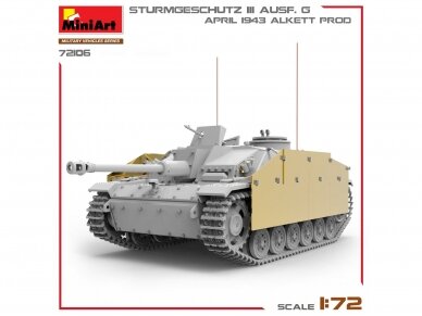 Miniart - Sturmgeschütz StuG III Ausf. G April 1943 Alkett Prod., 1/72, 72106 5