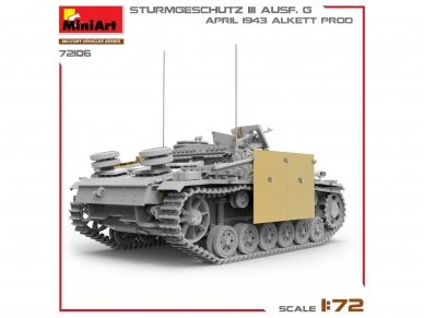 Miniart - Sturmgeschütz StuG III Ausf. G April 1943 Alkett Prod., 1/72, 72106 4