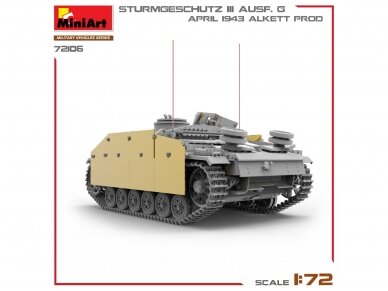 Miniart - Sturmgeschütz StuG III Ausf. G April 1943 Alkett Prod., 1/72, 72106 2